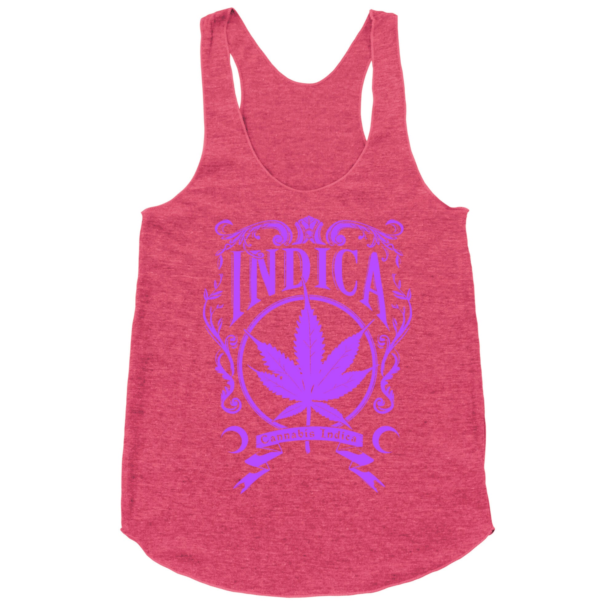 Cannabis Indica Racerback Tank